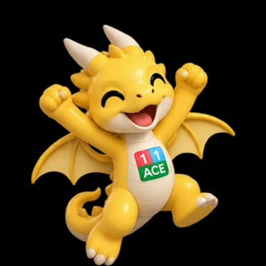 The dragon character in Eleven Ace Learn