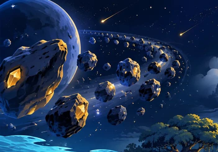 The space world in Eleven Ace Learn